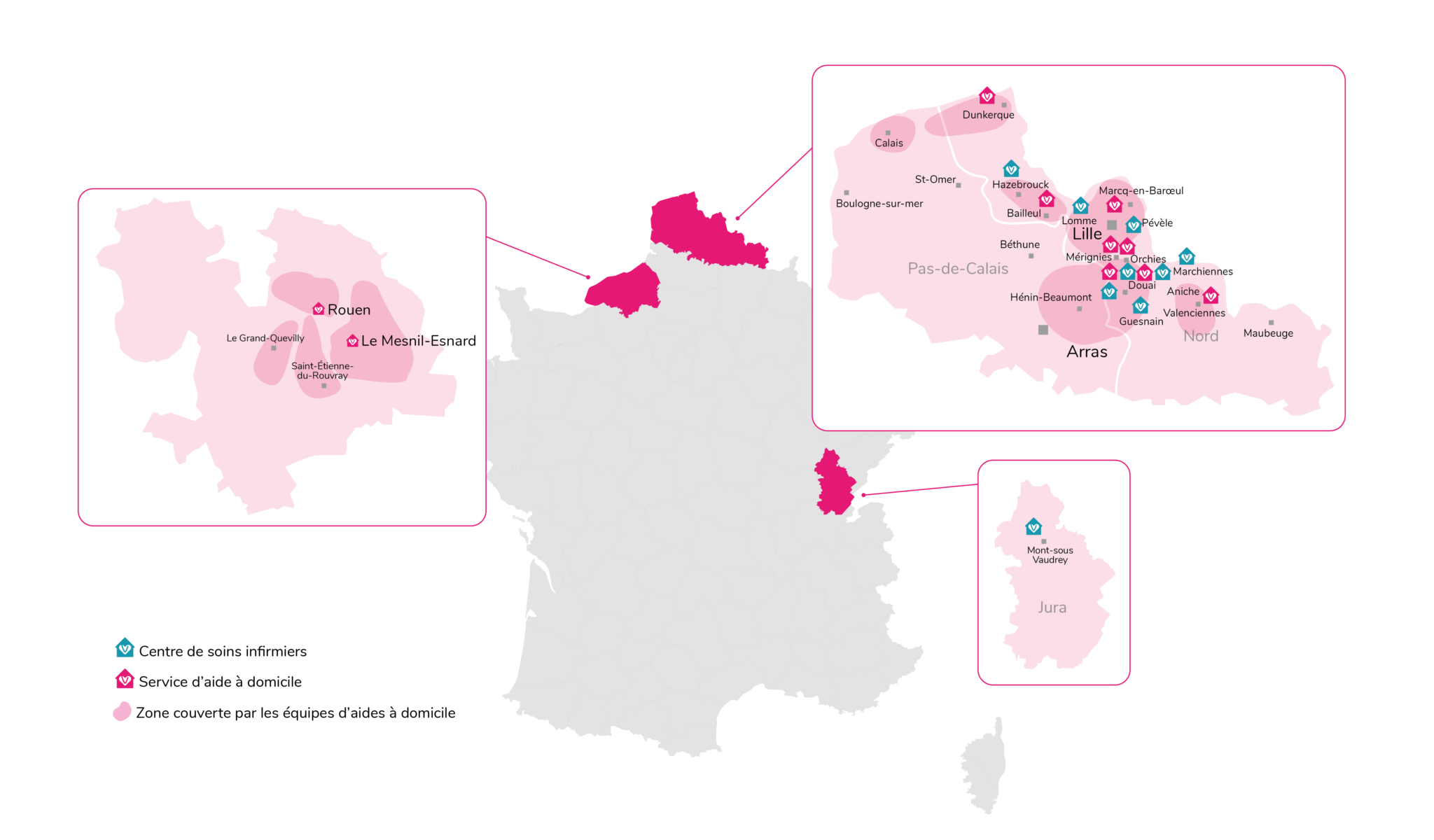 Carte Vivat-agences-infirmier Carte Vivat-agences-infirmier